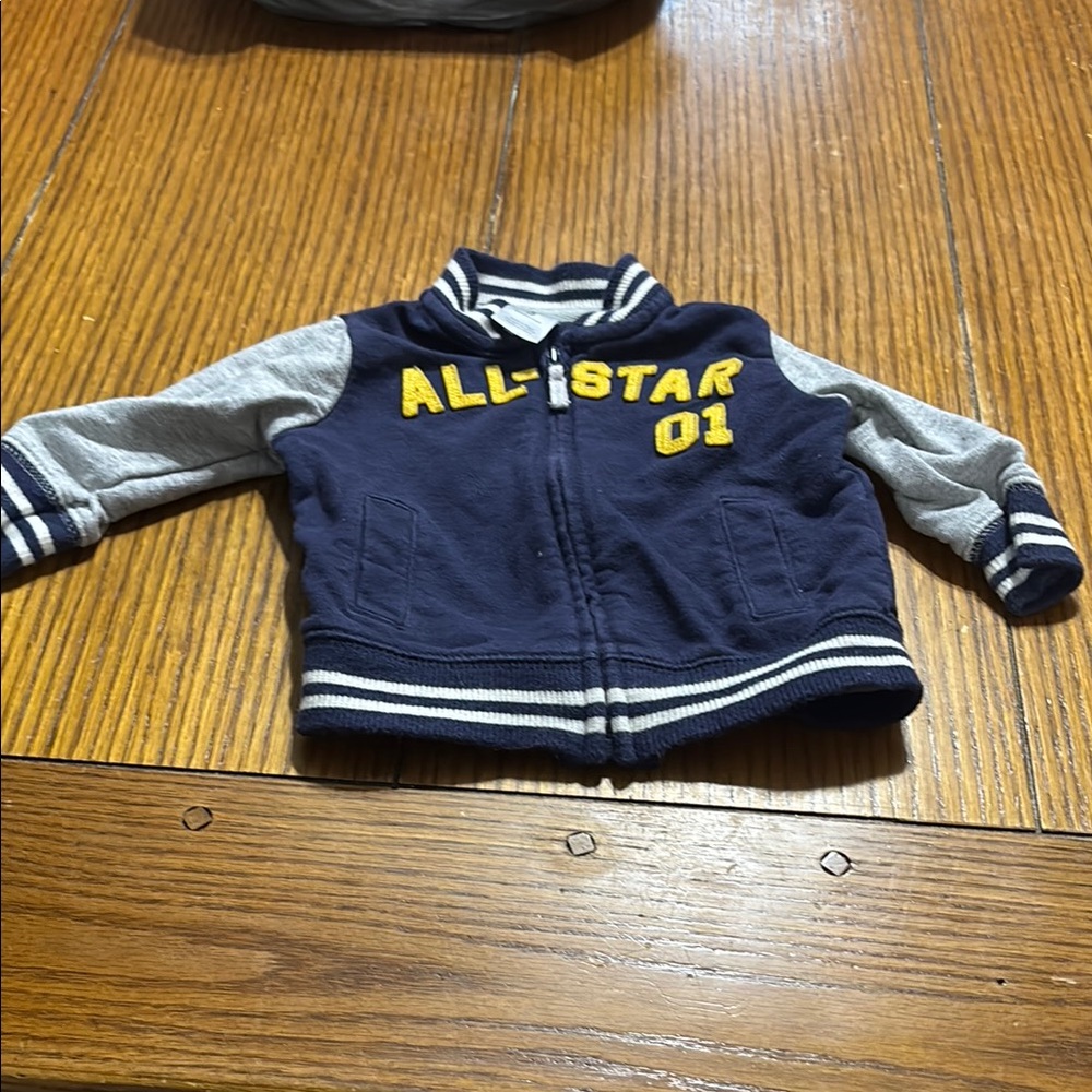 Navy and Gray All-Star Jacket